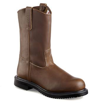 Red Wing Férfi SuperSole 11-inch Safety Toe Munkavédelmi Bakancs Barna